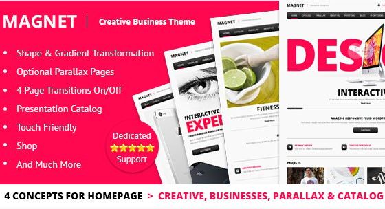 Product Image - MAGNET – Creative Business WordPress Theme 1.10