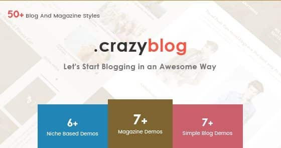 CrazyBlog – Start A Blog or Magazine for Adsense