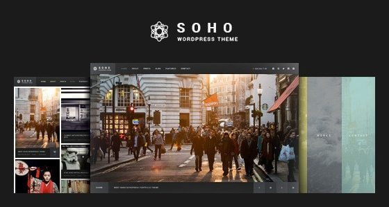 Product Image - SOHO – Fullscreen Photo & Video WordPress Theme 2.8.0