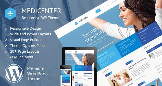 MediCenter – Responsive Medical WordPress Theme