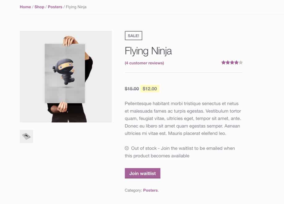 Product Image - WooCommerce Waitlist 2.4.13