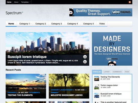 WooThemes Spectrum Premium Theme 2.1.2