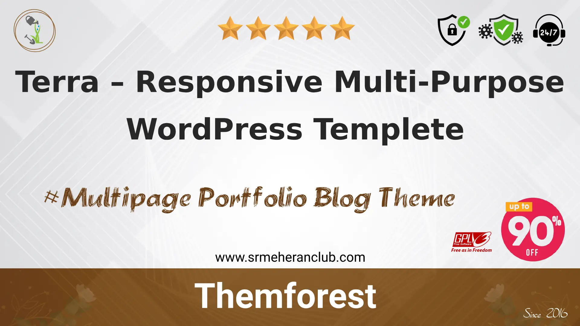 Terra – Responsive Multi-Purpose WordPress Templete — Theme by Themeforest