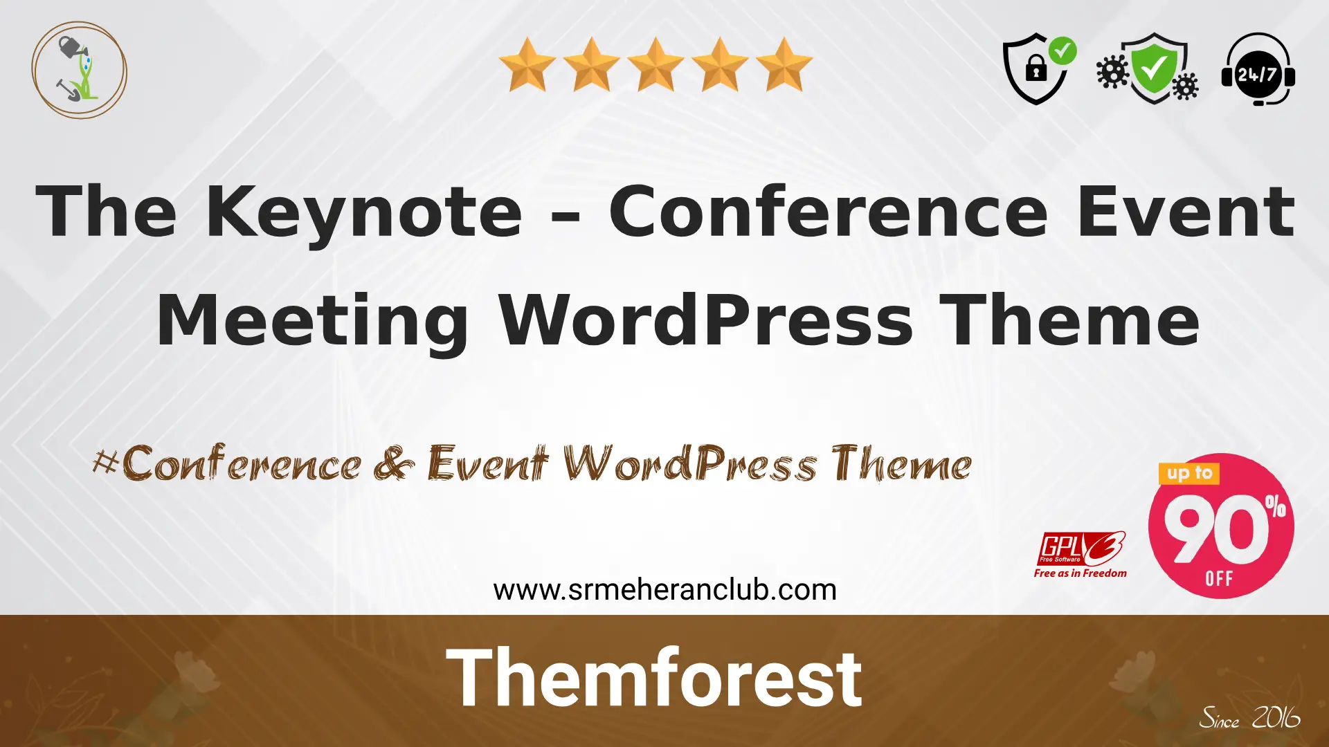 The Keynote – Conference Event Meeting WordPress Theme — Theme by Themeforest