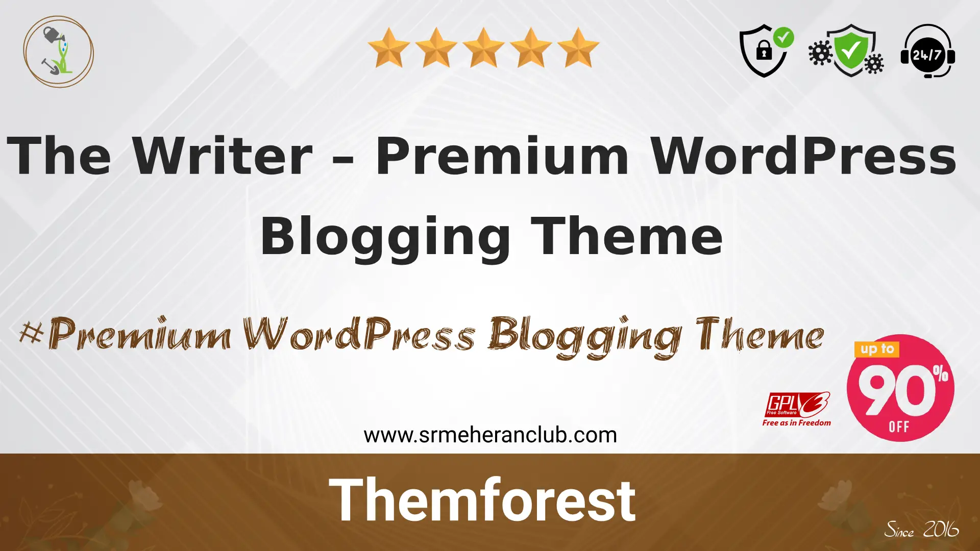 The Writer – Premium WordPress Blogging Theme — Theme by Themeforest
