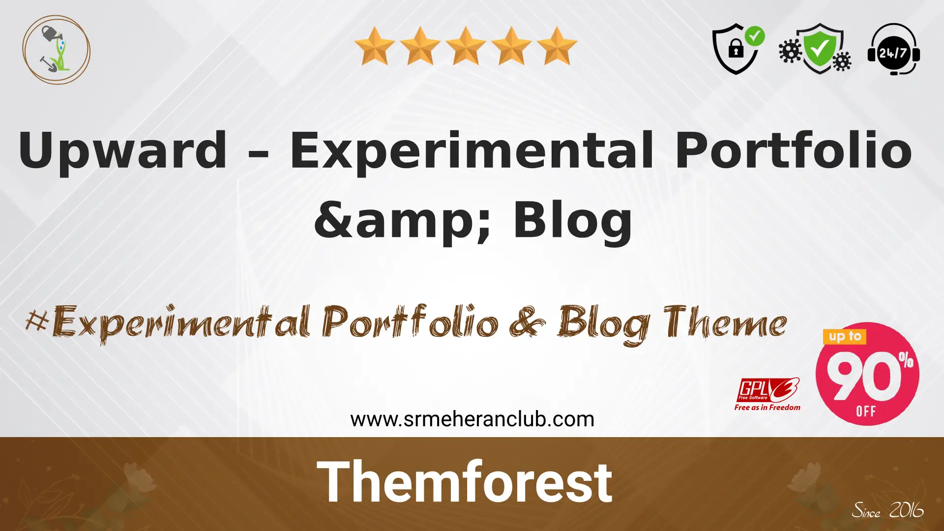 Upward – Experimental Portfolio & Blog — Theme by Themeforest