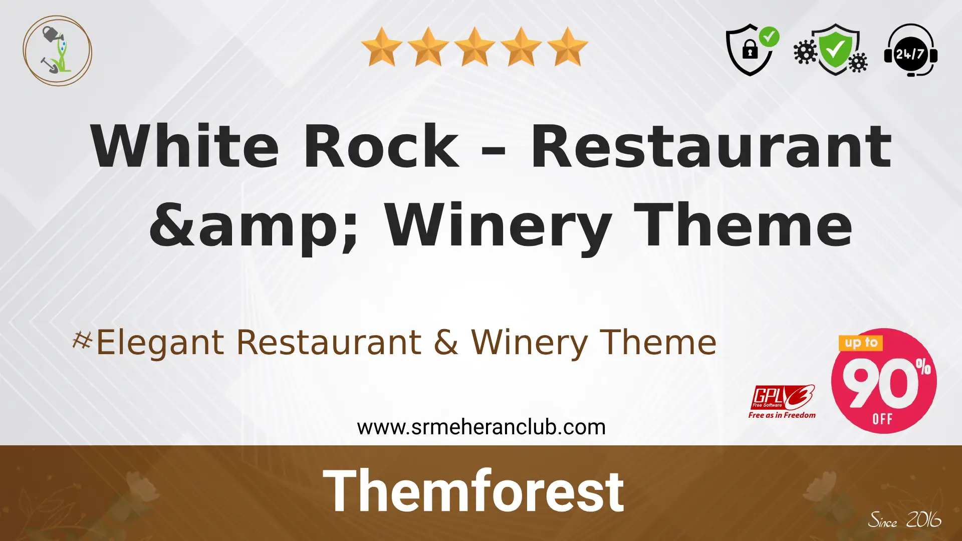 White Rock – Restaurant & Winery Theme — Theme by Themeforest