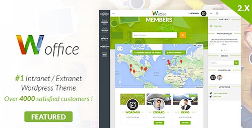 Product Image - Woffice – Intranet/Extranet WordPress Theme 5.4.13 Product Image - Woffice – Intranet/Extranet WordPress Theme 5.4.13