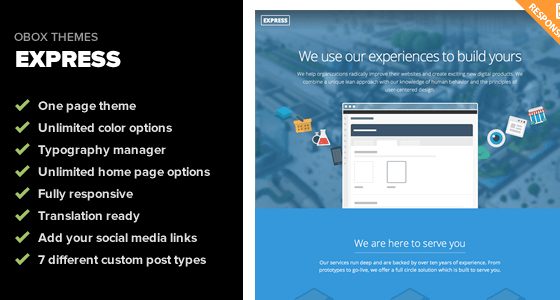 Product Image - OboxThemes Express WordPress Theme 1.2.2
