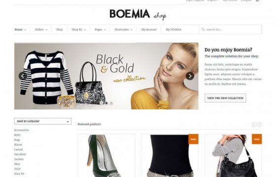 Boemia Premium WooCommerce Themes