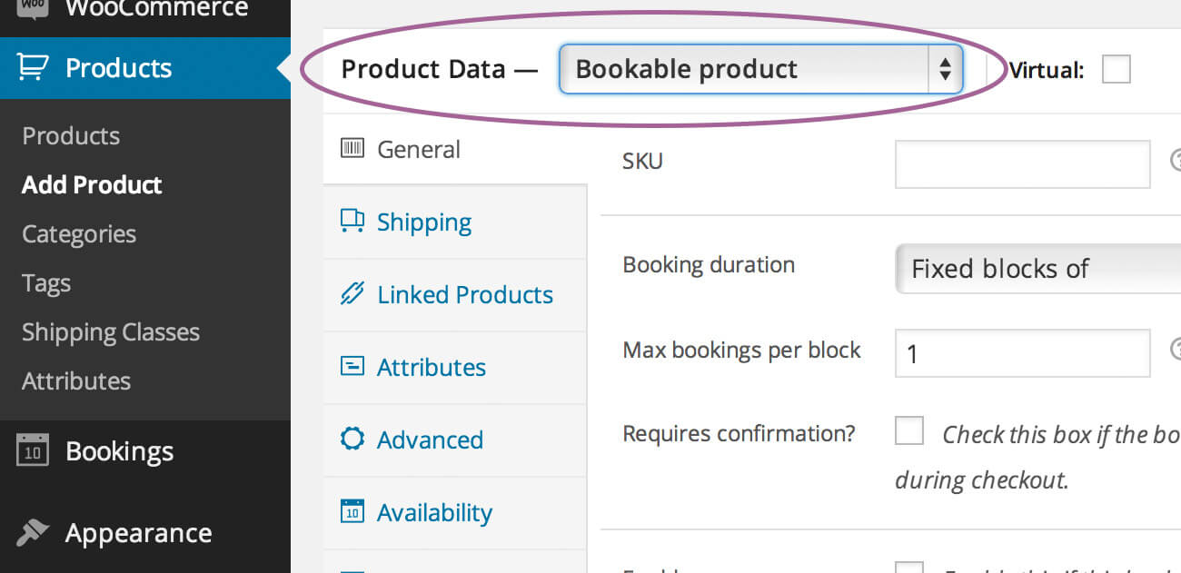 WooCommerce Bookings 2.1.7