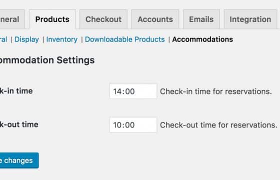 WooCommerce Accommodation Bookings 1.2.7
