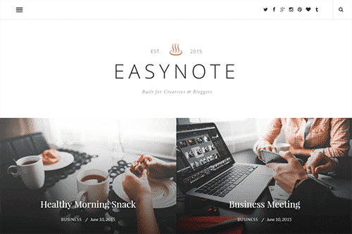 Product Image - Theme Junkie EasyNote WordPress Theme 1.1.3 Product Image - Theme Junkie EasyNote WordPress Theme 1.1.3