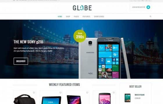 Globe Premium WooCommerce Themes