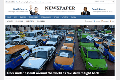 Product Image - Theme Junkie Newspaper WordPress Theme 3.0.3 Product Image - Theme Junkie Newspaper WordPress Theme 3.0.3