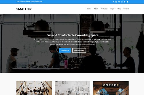 Theme Junkie Smallbiz WordPress Theme 1.0.2