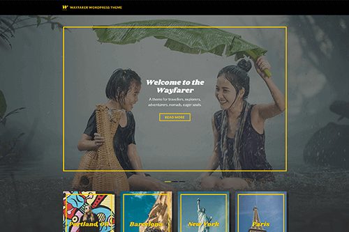 Product Image - Theme Junkie Wayfarer WordPress Theme 1.0.2