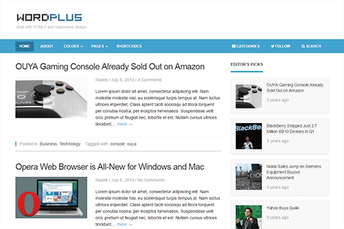 Theme Junkie WordPlus WordPress Theme 1.0.2