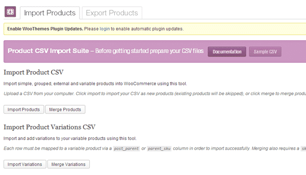 Product CSV Import Suite for WooCommerce
