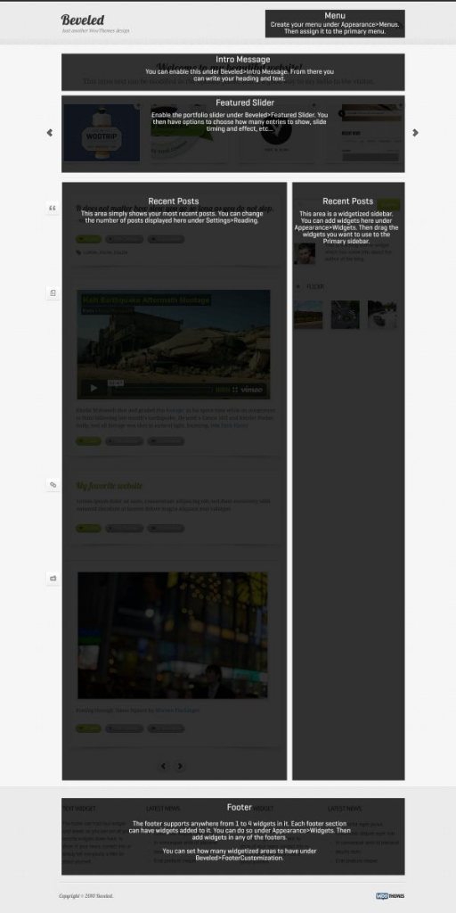 WooThemes Beveled Premium Theme