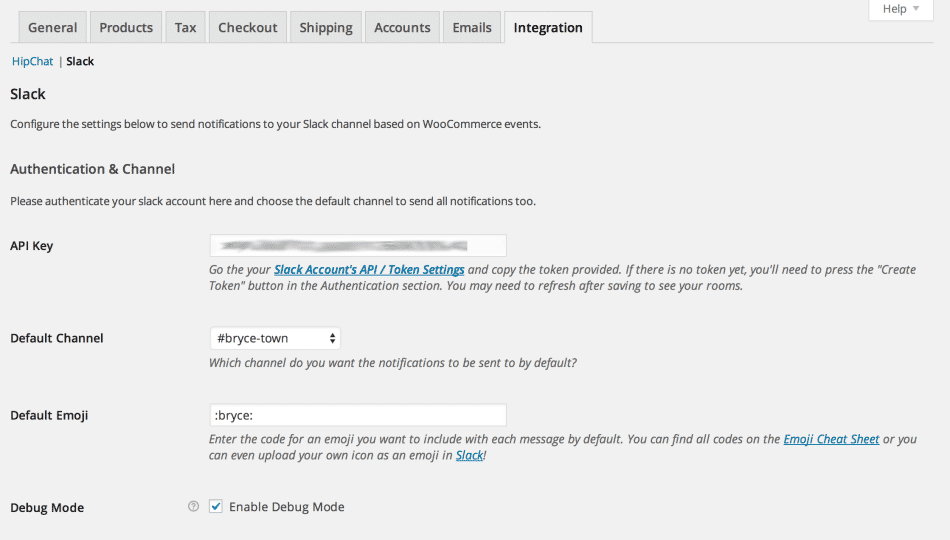 WooCommerce Slack