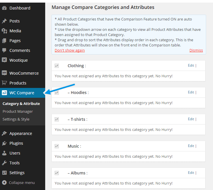 Woocommerce Compare Products Pro