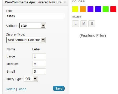 WooCommerce Ajax Layered Navigation