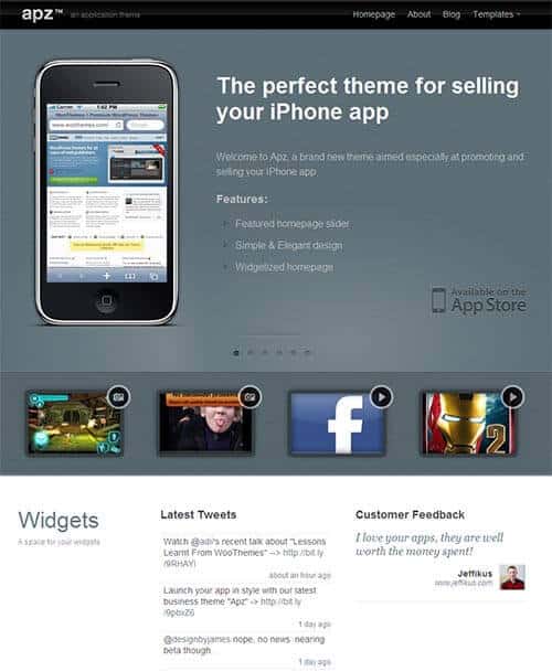 WooThemes Apz Premium Theme