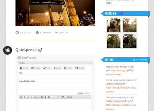 WooThemes Crisp Premium Theme