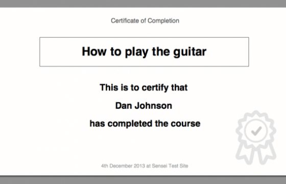 Product Image - WooThemes Sensei Certificates Extension 1.0.16