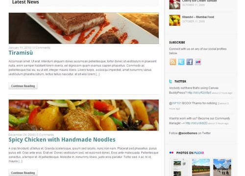 WooThemes Delicious Magazine Premium Theme