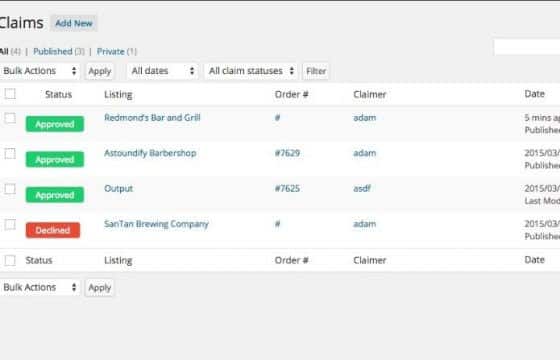 WP Job Manager Claim Listing Addon 3.12.4