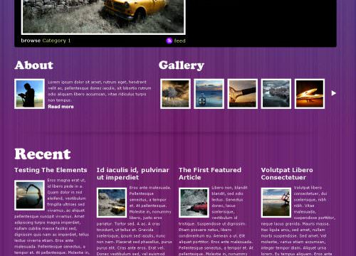 WooThemes Groovy Blog Premium Theme