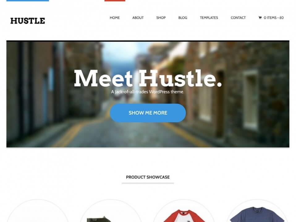 Woothemes Hustle WooCommerce Themes