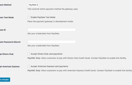 WooCommerce Paygate Payment Gateway