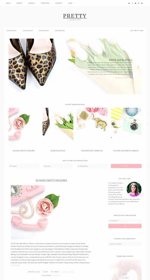 StudioPress Pretty Theme