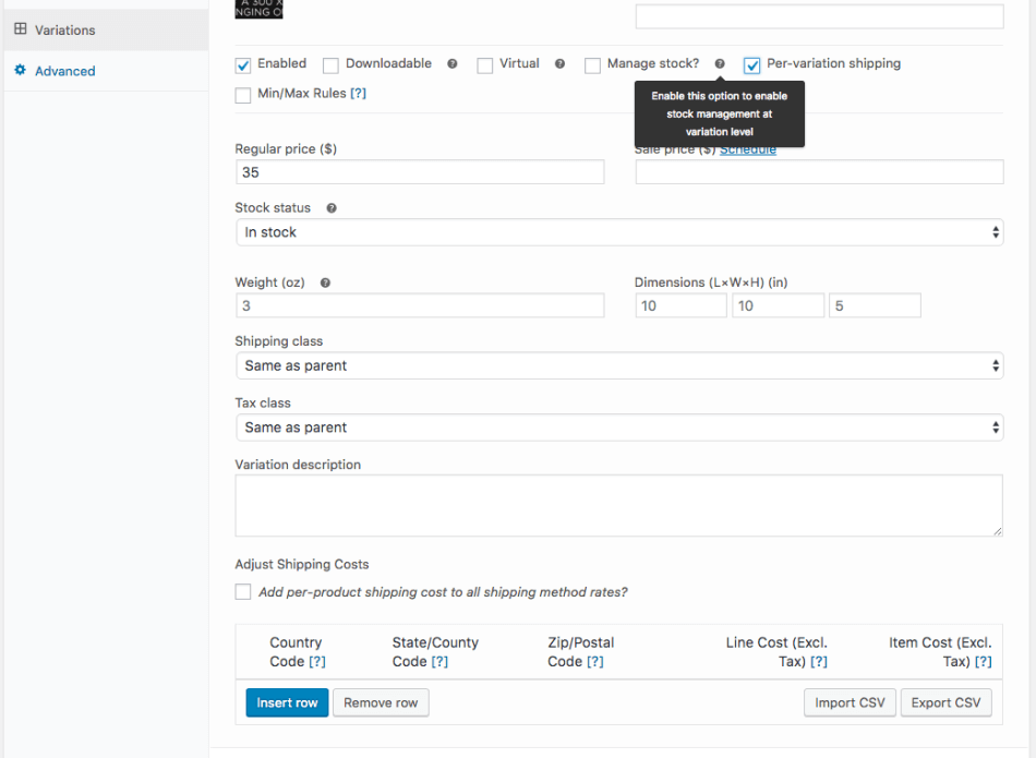 Product Image - WooCommerce Per Product Shipping 2.6.9