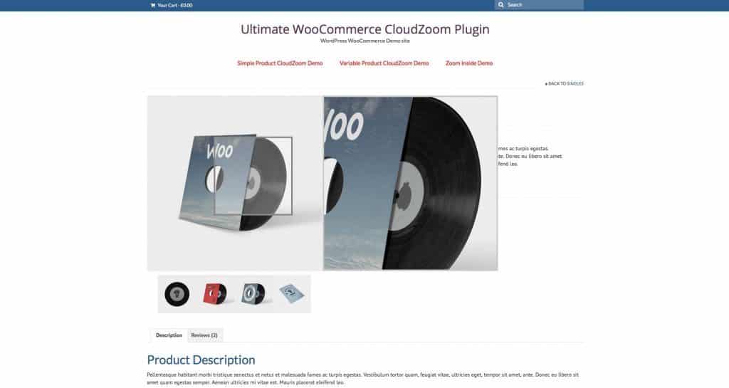 WooCommerce Cloud Zoom