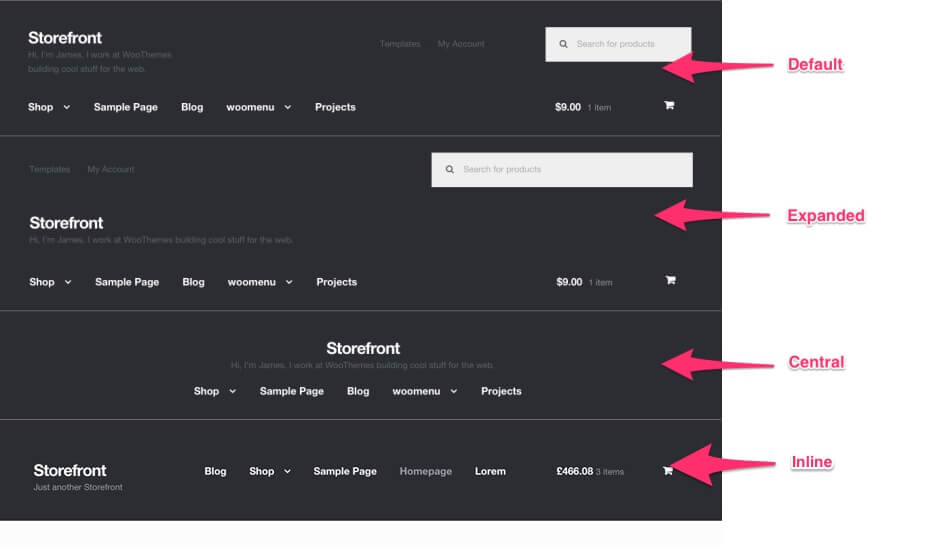 WooCommerce Storefront Designer