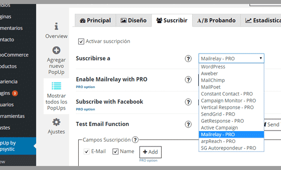 MemberPress Mailrelay Addon 1.0.5