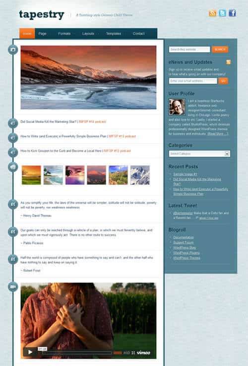 StudioPress Nitrous Theme