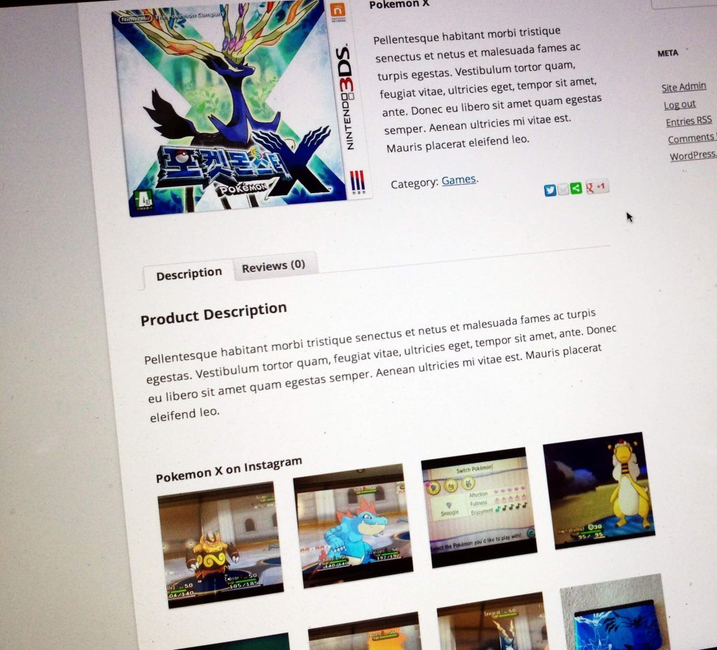 WooCommerce Instagram
