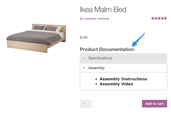 Product Documents for WooCommerce