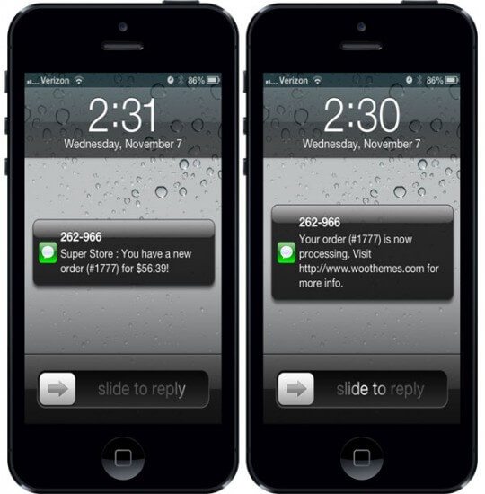 Twilio SMS Notification for WooCommerce