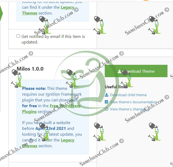 Download CSSIgniter Milos WordPress Theme | srmehranclub.com