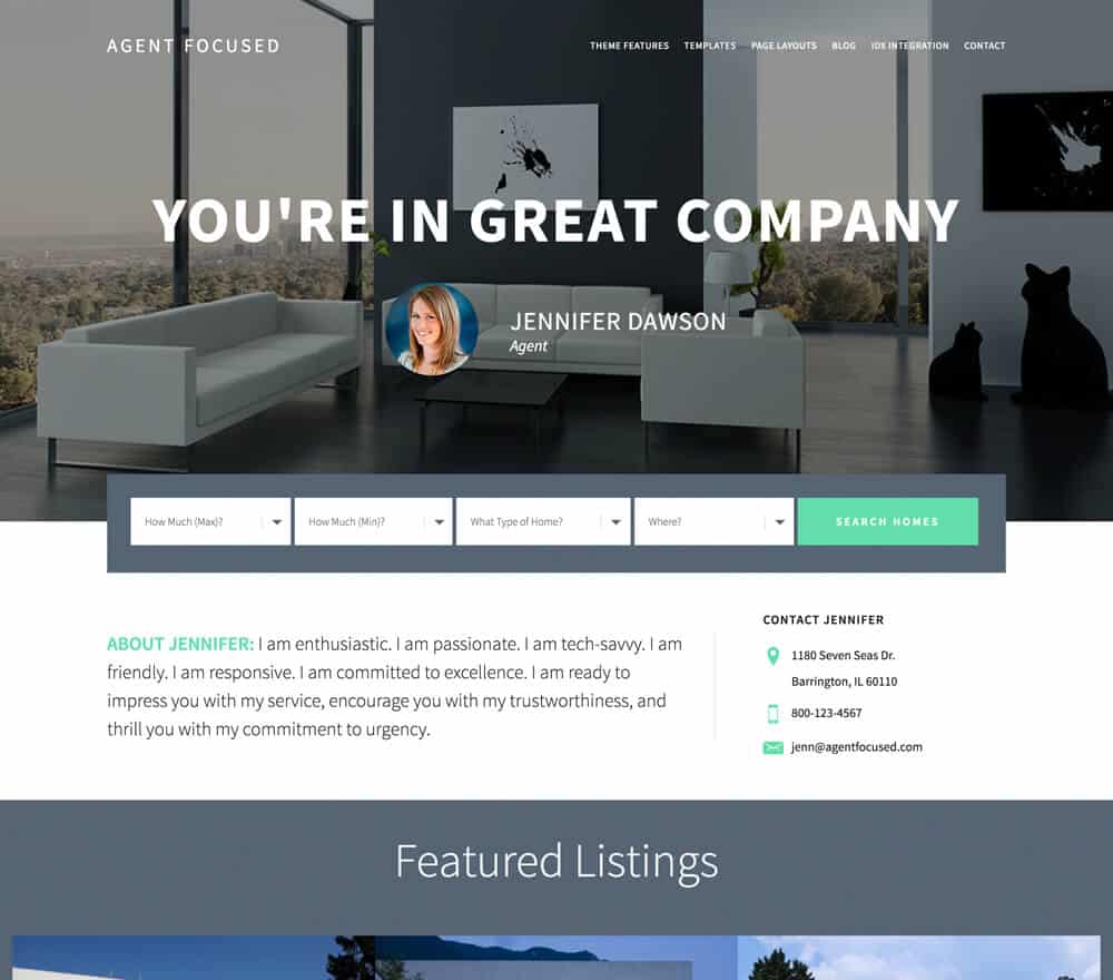 StudioPress Agent Focused Pro Genesis WordPress Theme