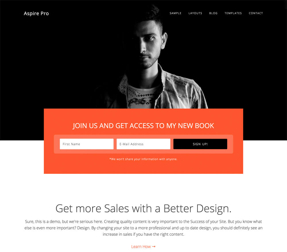 Product Image - StudioPress Aspire Pro Genesis WordPress Theme 1.3.0