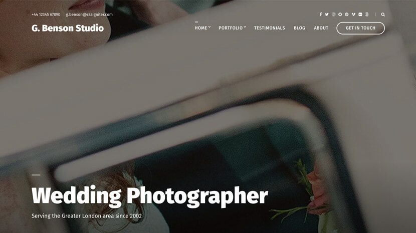 CSSIgniter Benson WordPress Theme