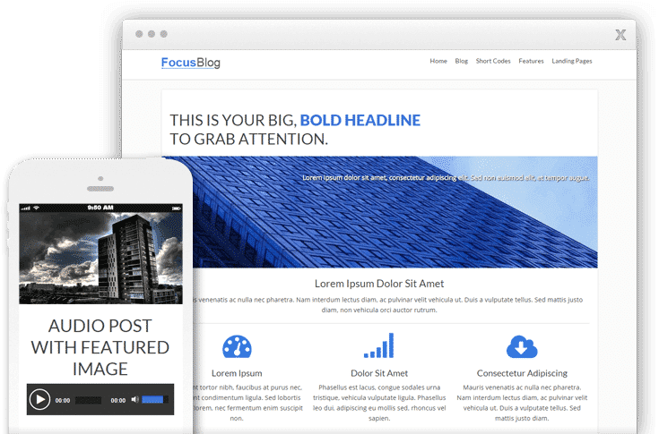 Thrive Themes Focusblog WordPress Theme