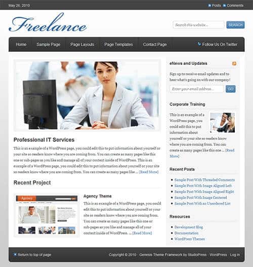 StudioPress Freelance Theme